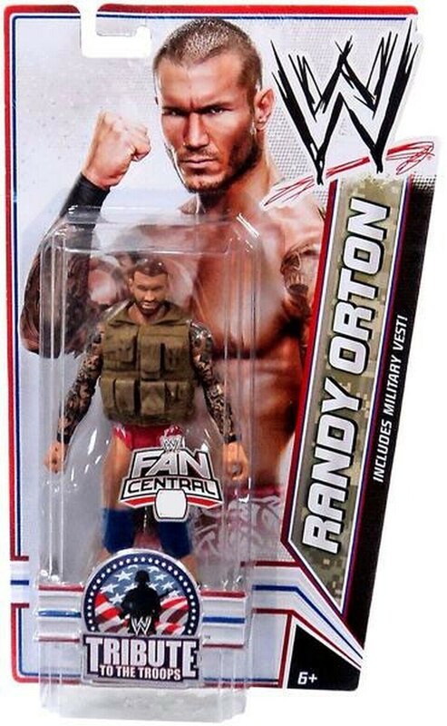 2012 WWE Mattel Basic Tribute to the Troops Randy Orton [With Brown Vest, Exclusive]
