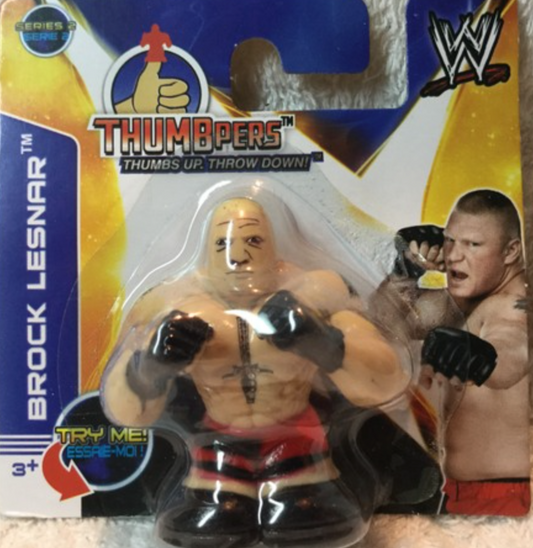 2014 WWE Wicked Cool Toys Thumbpers Series 2 Brock Lesnar