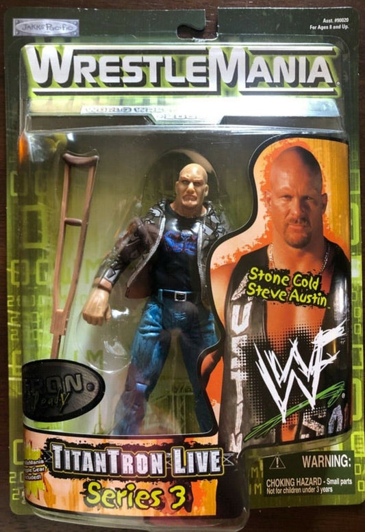 1999 WWF Jakks Pacific Titantron Live Series 3 Stone Cold Steve Austin