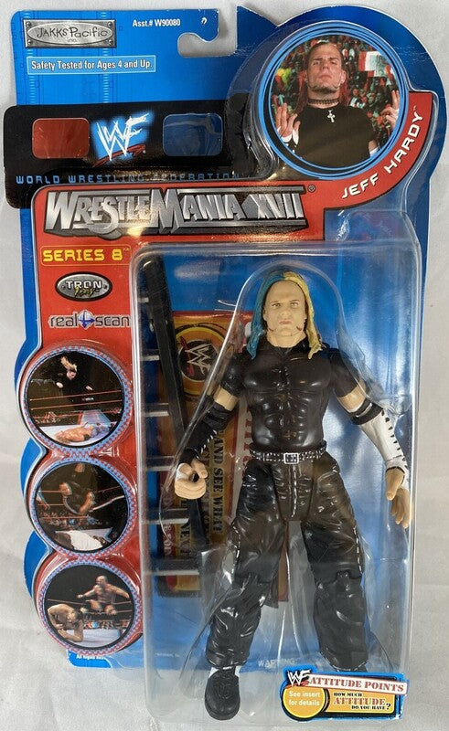 2000 WWF Jakks Pacific Titantron Live Series 8 Jeff Hardy