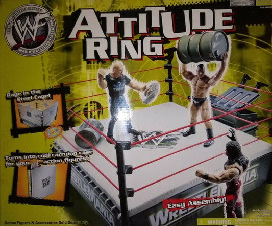 1999 WWF Jakks Pacific Titantron Live Attitude Ring