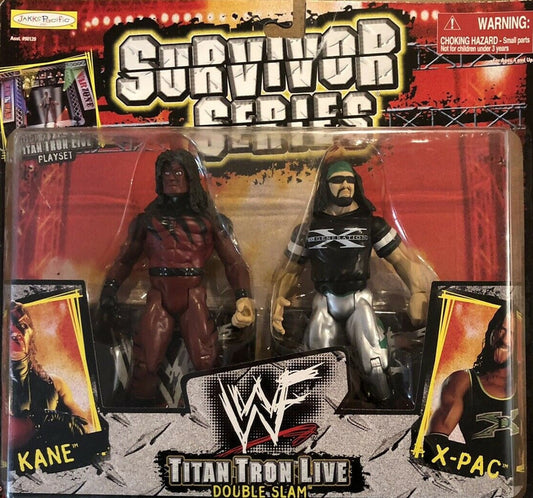 2000 WWF Jakks Pacific Titantron Live Double Slam Series 1: Kane & X-Pac