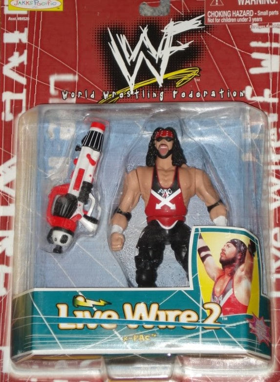 1999 WWF Jakks Pacific Live Wire Series 2 X-Pac [Exclusive]