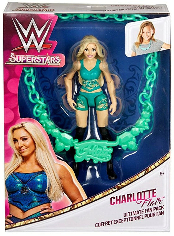 2017 WWE Mattel Superstar Fashions 6" Charlotte Flair Ultimate Fan Pack