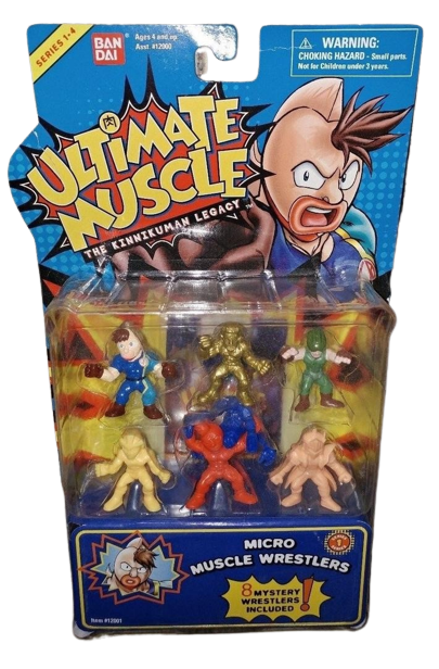 2003 Bandai Ultimate MUSCLE: The Kinnikuman Legacy Series 1 Micro Muscle Wrestlers