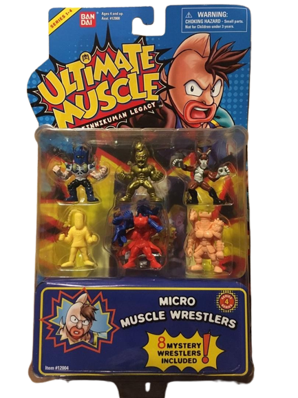 2003 Bandai Ultimate MUSCLE: The Kinnikuman Legacy Series 4 Micro Muscle Wrestlers