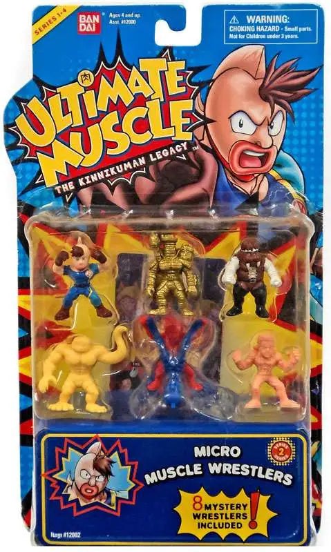 2003 Bandai Ultimate MUSCLE: The Kinnikuman Legacy Series 2 Micro Muscle Wrestlers