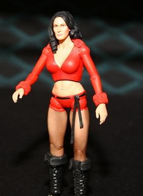 Unreleased Total Nonstop Action [TNA] Wrestling Impact! Marvel Toys Series 9 Miss Traci [Build-A-Figure]