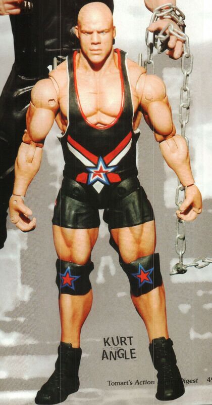 Unreleased Total Nonstop Action [TNA] Wrestling Impact! Marvel Toys Series 9 Kurt Angle