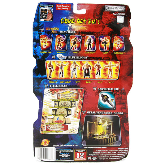 2002 WWE Jakks Pacific R-3 Tech Unchained Fury "Ring Rage" Tajiri