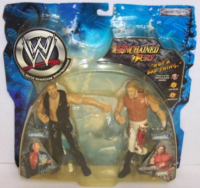 2002 WWE Jakks Pacific R-3 Tech Unchained Fury "Not a Bad Thing": DDP & Christian