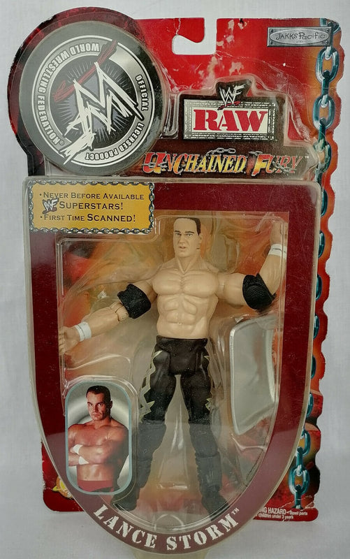 2002 WWF Jakks Pacific Titantron Live Unchained Fury Series 1 Wave 1 Lance Storm