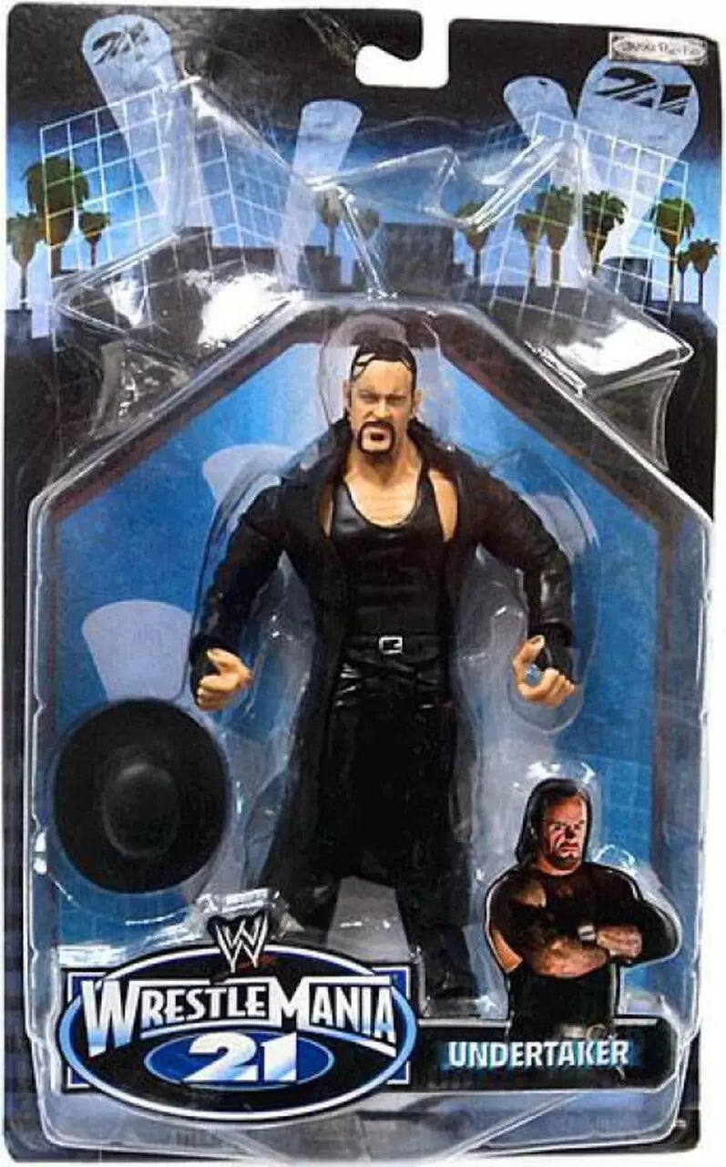 2005 WWE Jakks Pacific Ruthless Aggression WrestleMania 21 Series 3 Undertaker
