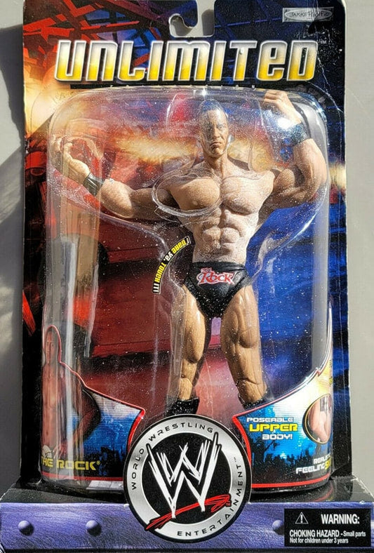 2002 WWE Jakks Pacific Unlimited Series 1 The Rock