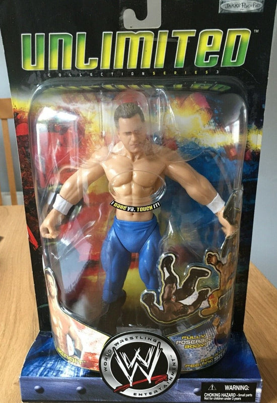 Figurine WWE Chris Jericho - Jakks Pacific Unlimited - 2003 - Articulée - NEUF Sous Blister