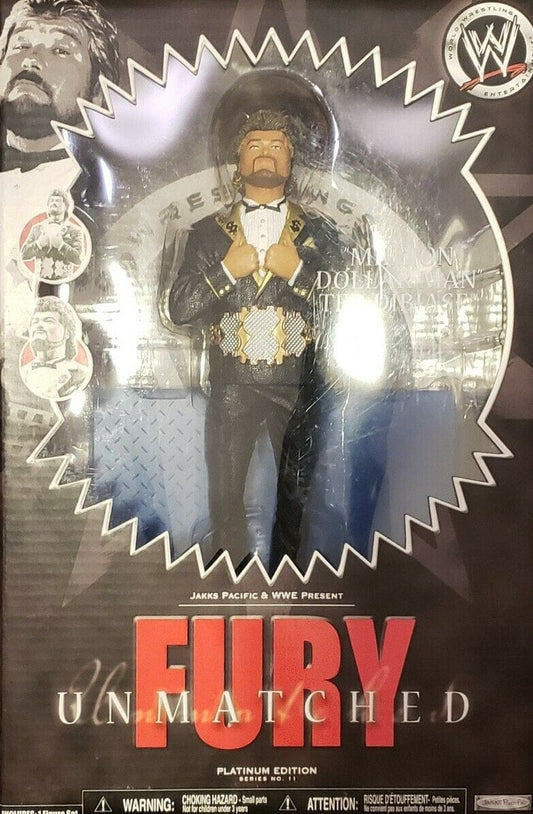 2008 WWE Jakks Pacific Unmatched Fury Series 11 "Million Dollar Man" Ted Dibiase