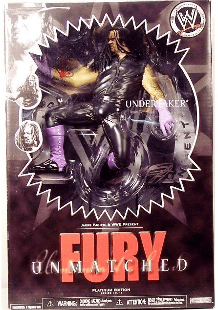 2008 WWE Jakks Pacific Unmatched Fury Series 12/13 Undertaker