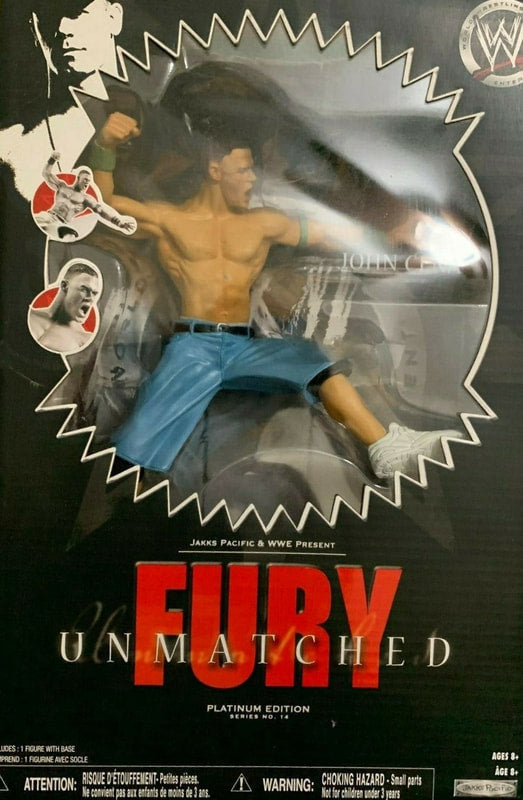 2008 WWE Jakks Pacific Unmatched Fury Series 14 John Cena
