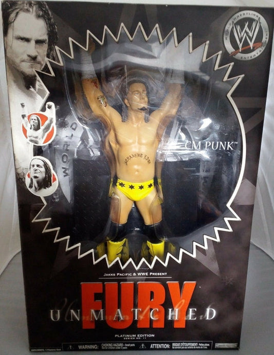 2008 WWE Jakks Pacific Unmatched Fury Series 11 CM Punk