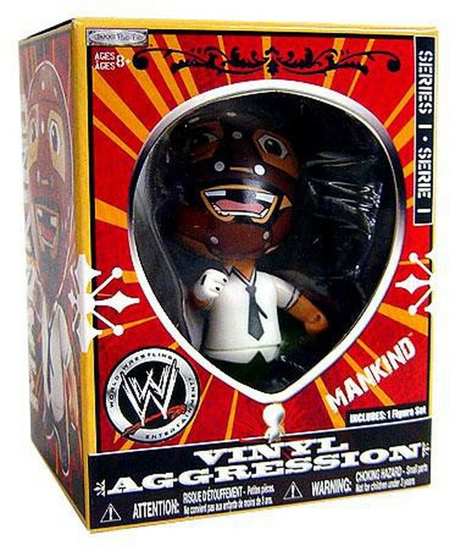 2008 WWE Jakks Pacific Vinyl Aggression Series 1 Mankind