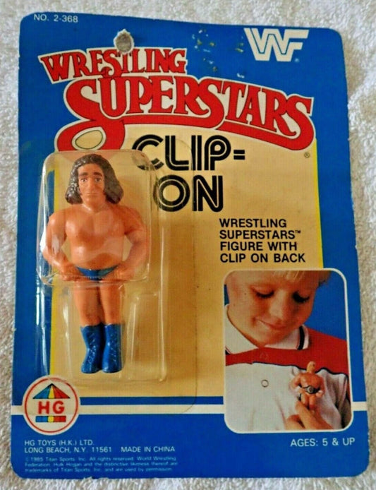 1985 WWF HG Toys Wrestling Superstars Clip-On Andre the Giant