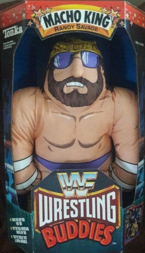 1990 WWF Tonka Wrestling Buddies Series 1 "Macho King" Randy Savage