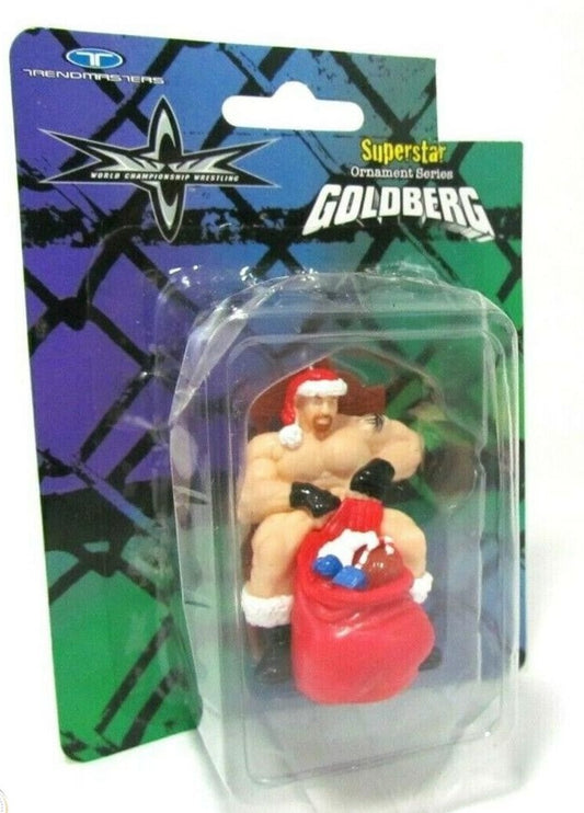 1999 WCW Trendmasters Superstar Ornament Series Goldberg