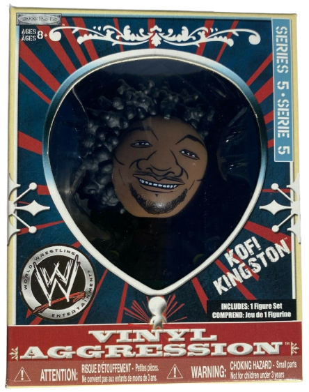 2009 WWE Jakks Pacific Vinyl Aggression Series 5 Kofi Kingston