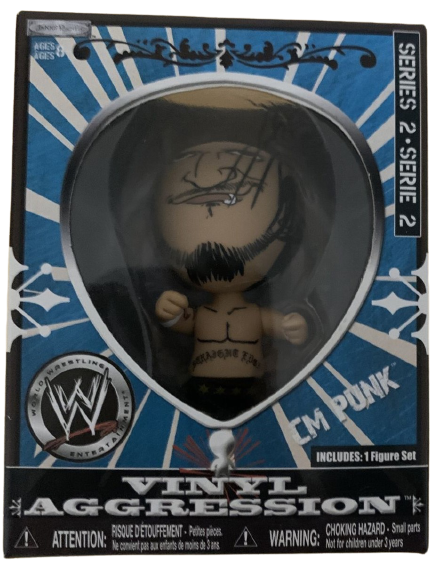 2008 WWE Jakks Pacific Vinyl Aggression Series 2 CM Punk