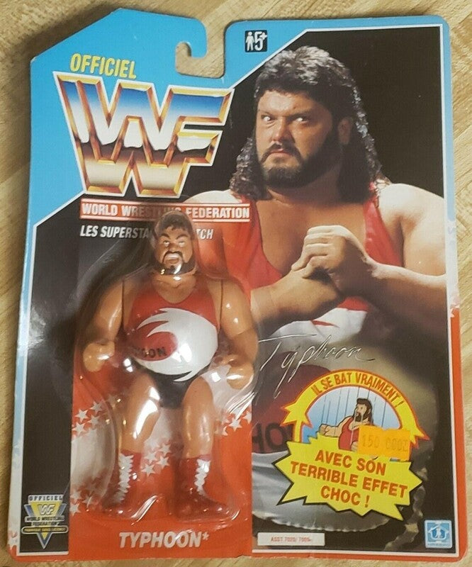 WWF Hasbro ハズブロ プロレスフィギュア タイフーン
