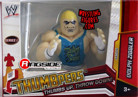 2013 WWE Wicked Cool Toys Thumbpers Series 1 Dolph Ziggler [Boxed]