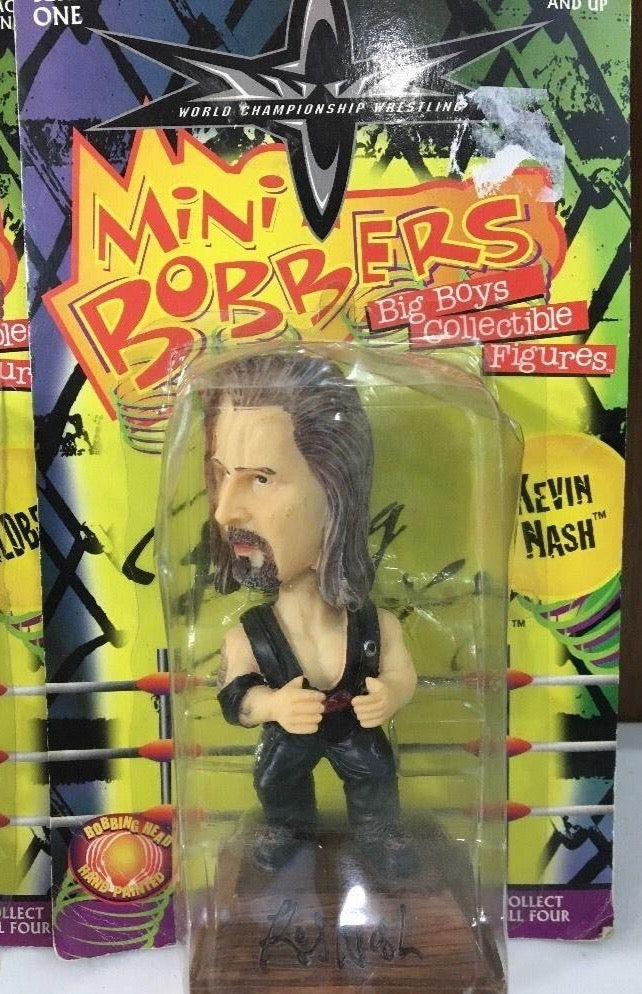 2000 WCW Key Enterprises Mini Bobbers Series 1 Kevin Nash