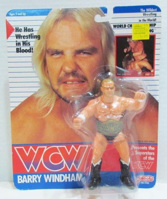1990 WCW Galoob Series 1 "Presents the Superstars of the WCW" Barry Windham