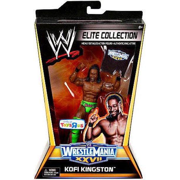 2011 WWE Mattel Elite Collection WrestleMania XXVII Kofi Kingston [Exclusive]