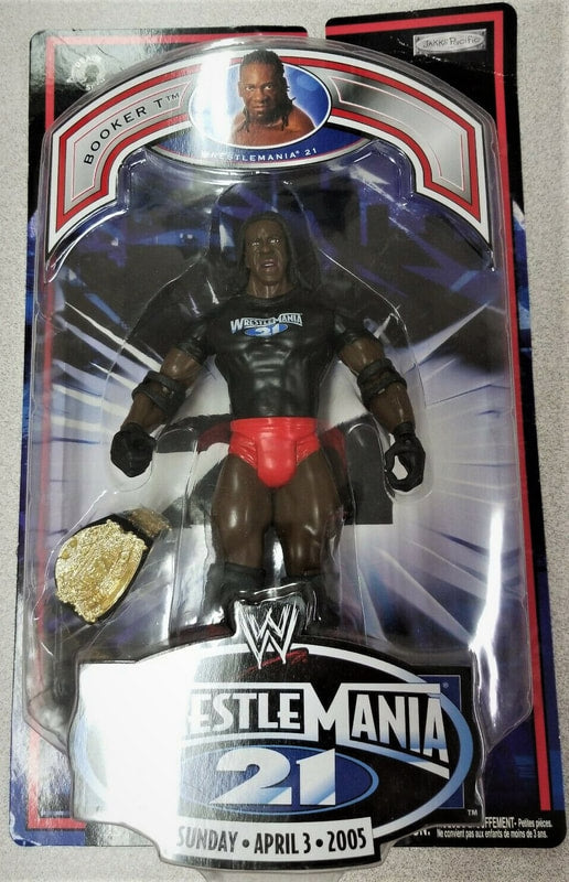 2005 WWE Jakks Pacific Ruthless Aggression WrestleMania 21 Series 2 Booker T