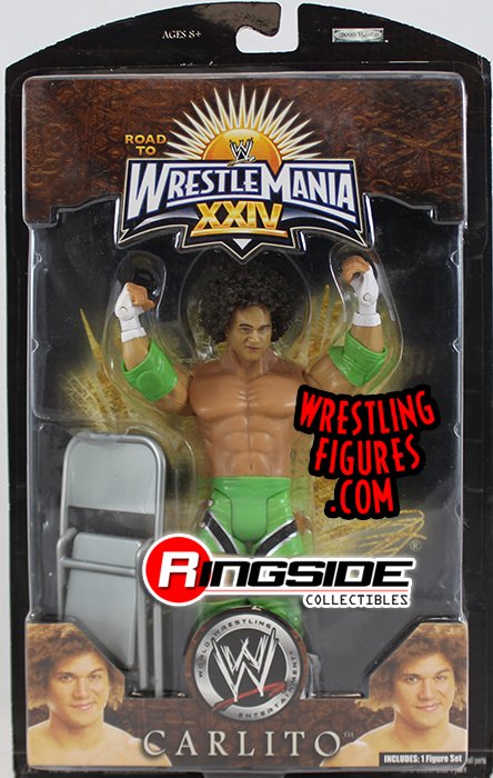 2008 WWE Jakks Pacific Ruthless Aggression Road to WrestleMania XXIV Series 1 Carlito