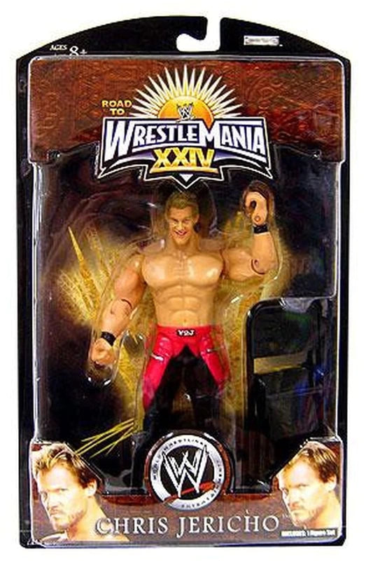 2008 WWE Jakks Pacific Ruthless Aggression Road to WrestleMania XXIV Series 3 Chris Jericho