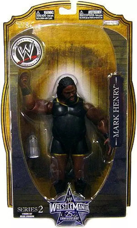 2009 WWE Jakks Pacific Ruthless Aggression WrestleMania 25th Anniversary Series 2 Mark Henry