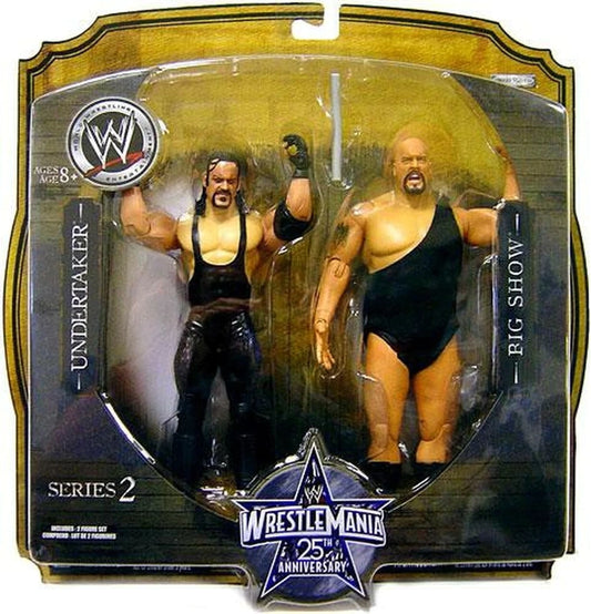 2009 WWE Jakks Pacific Ruthless Aggression WrestleMania 25th Anniversary 2-Packs Series 2: Undertaker & Big Show