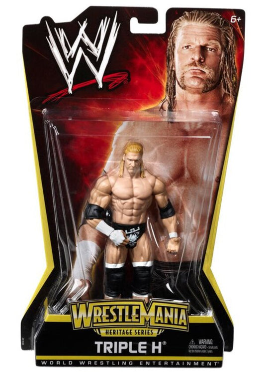 2011 WWE Mattel Basic WrestleMania Heritage Series 2 Triple H