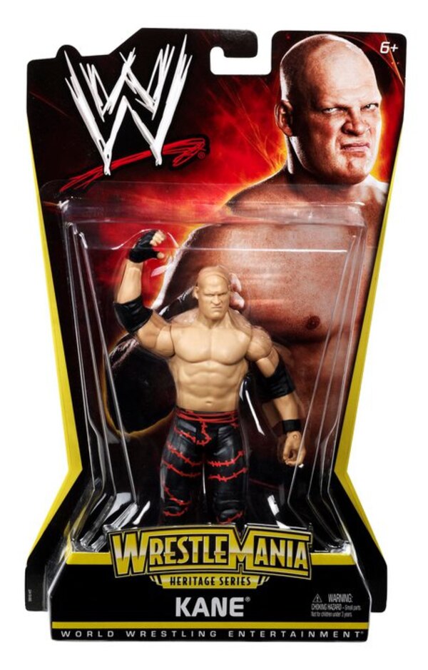2011 WWE Mattel Basic WrestleMania Heritage Series 2 Kane