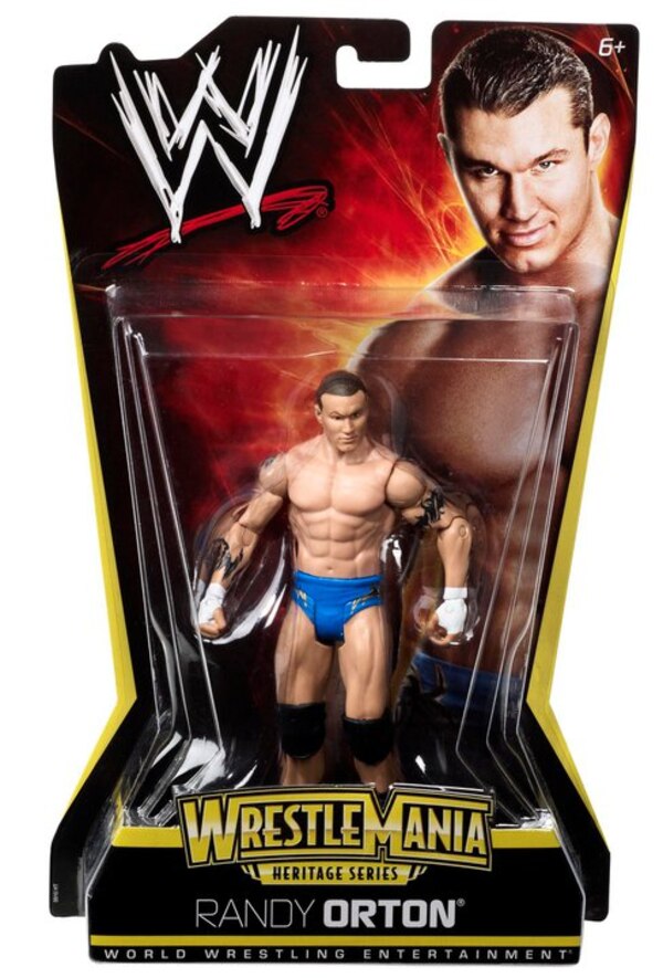 2011 WWE Mattel Basic WrestleMania Heritage Series 2 Randy Orton