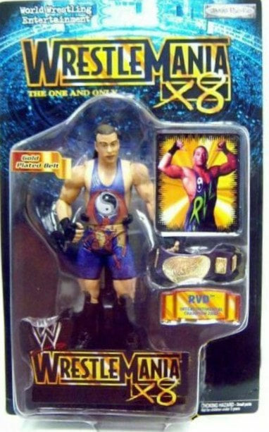 2002 WWE Jakks Pacific R-3 Tech WrestleMania X8 RVD