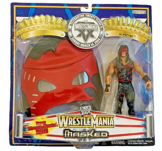 2004 WWE Jakks Pacific Ruthless Aggression WrestleMania XX "Masked" Series 1 Kane