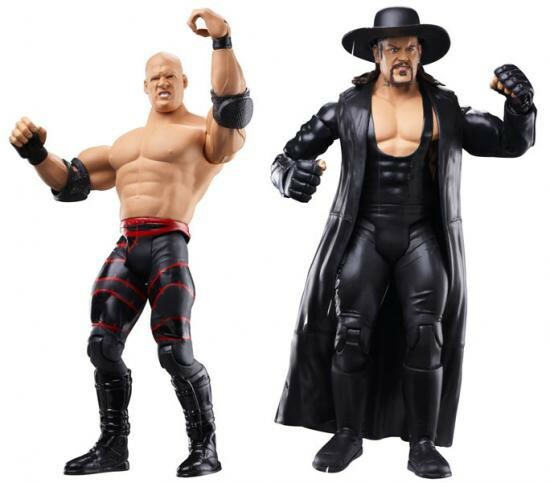 2007 WWE Jakks Pacific Adrenaline Series 24 Kane & Undertaker