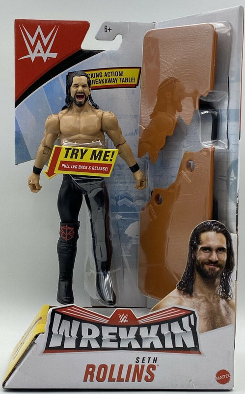 2019 WWE Mattel Wrekkin' Seth Rollins