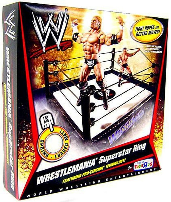 2010 WWE Mattel Basic WrestleMania Superstar Ring [Exclusive]