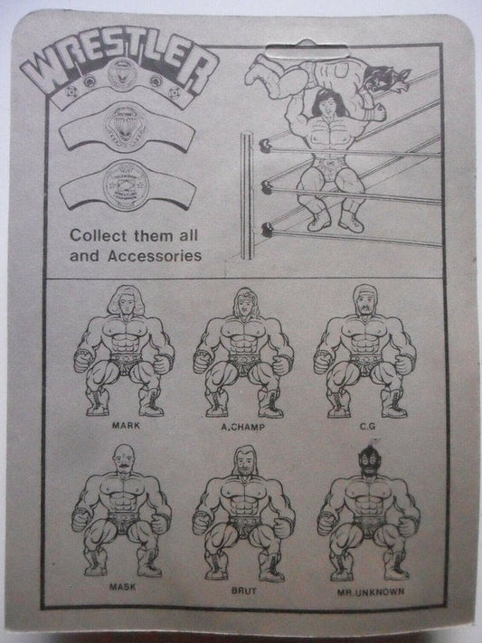 Wrestling Champs Bootleg/Knockoff Mr. Unknown