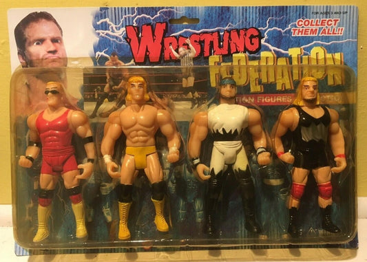 Wrestling Federation Bootleg/Knockoff Wrestler 4-Pack
