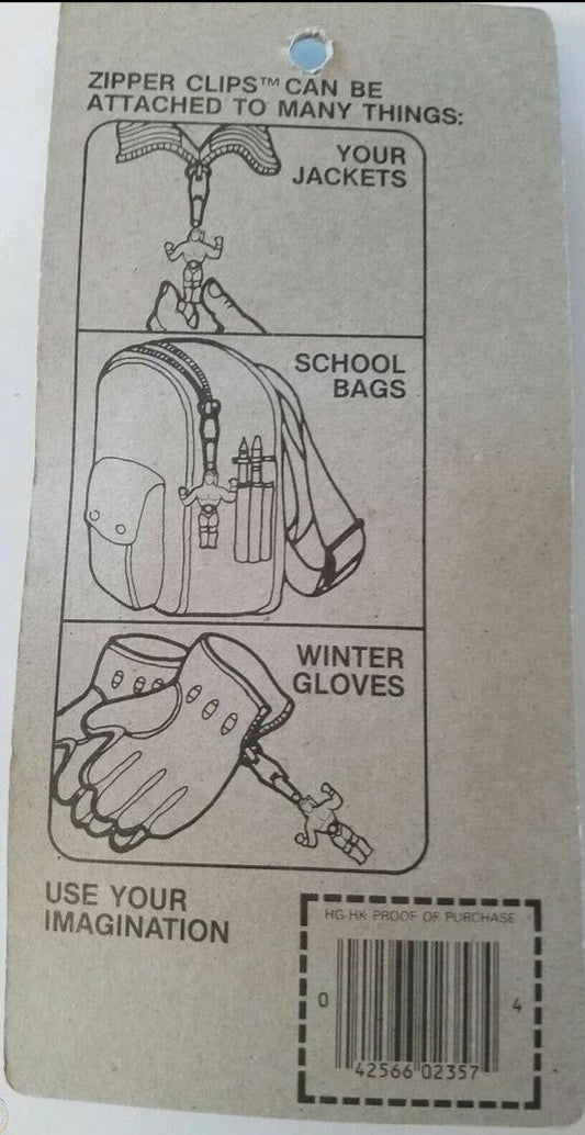 1985 WWF HG Toys Wrestling Superstars Zipper Clip Big John Studd